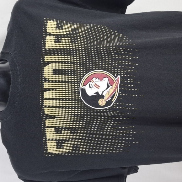Florida State Seminoles Champion black & gold 2XL casual collegiate t-shirt - Picture 1 of 5